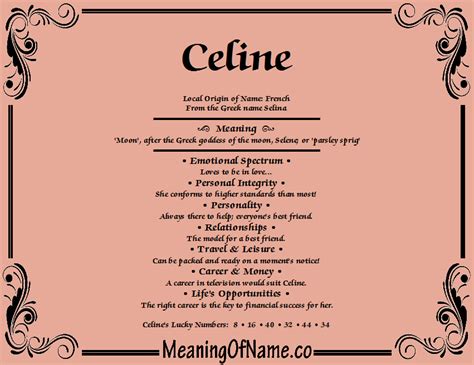 celine meaning in bible verse|celine of meaux meaning.